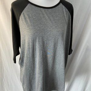Lularoe Shirt Tunic Knit Half Sleeve Extra Small